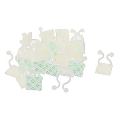 Abbildung von sourcing map Selbstklebende Halterung Twist Lock Kabelbinder Draht Organizer 20x 2025 de
