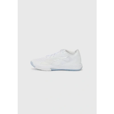Abbildung von PUMA Accelerate Turbo 4 Handball Schuhe Unisex, Schuhe, Weiß/Silver/Ash Grau, 38.5