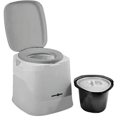 Abbildung von BRUNNER Campingtoilette Optiloo Kompost Eimer, Toilette Caravan Klo Camping WC