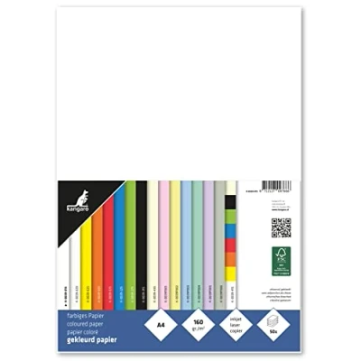 Abbildung von Papier Kangaro, Wit