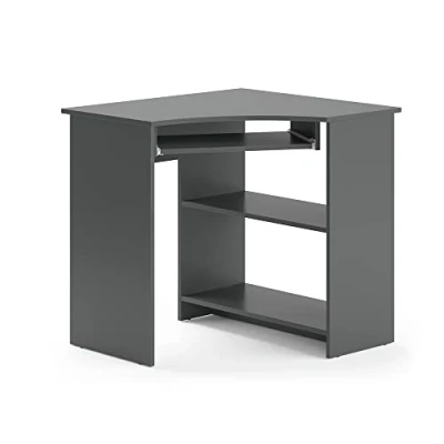 Abbildung von Vicco Eckschreibtisch Odin, Anthrazit, 83 x 76 cm