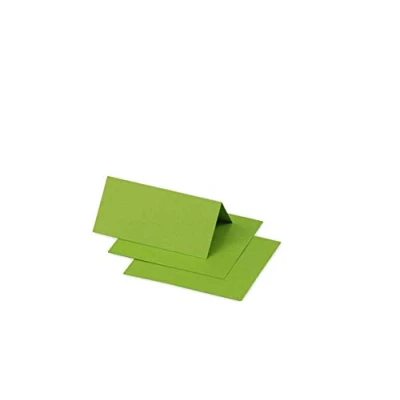 Abbildung von Clairefontaine 75021C Packung mit 25 Tischaufsteller Pollen, 85x80 mm, gefaltet, Minze