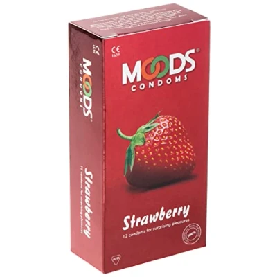Abbildung von «Strawberry Condoms», 12 Stück, rosa, Erdbeer Aroma, 53mm (12 Kondome) St