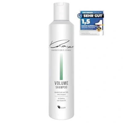 Abbildung von Volumen Shampoo Fülle und Für feines dünnes Haar Tiefenreinigendes mit Bambus Vitamin B5 Leichtigkeit Glanz 300 ml