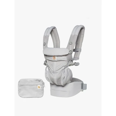 Abbildung von Ergobaby Omni 360 Babytrage Cool Air, Grau
