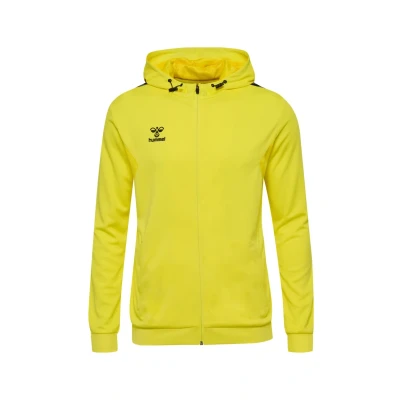 Abbildung von Hummel Trainings Trainingsjacke, Herren, Größe: XXL, Blazing yellow