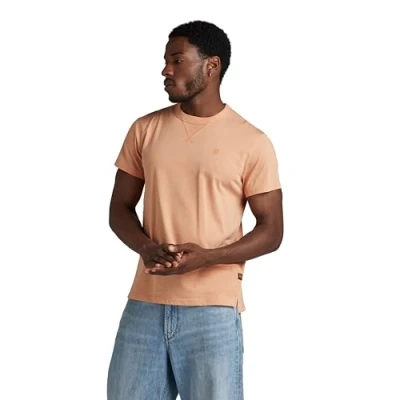 Abbildung von G Star Tshirt basic, Herren, Größe: Small, Peach bloom
