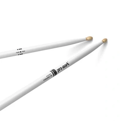 Abbildung von ProMark Drumsticks Schlagzeug Sticks Classic 5B White