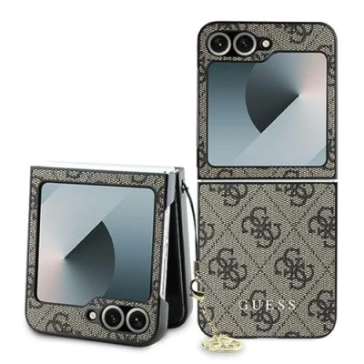 Abbildung von CG Mobile Guess GUHCZF6GF4GBR hülle für Z Flip6 F741 braun 4G Charm