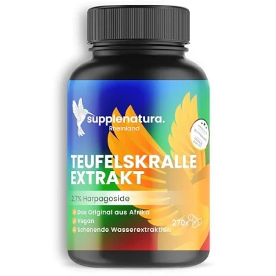 Abbildung von supplenatura® Teufelskralle Extrakt 270 Kapseln St