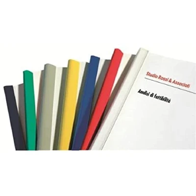 Abbildung von Fellowes Papier Klemmschiene, Durchmesser 3 mm, 50 Stück No grau