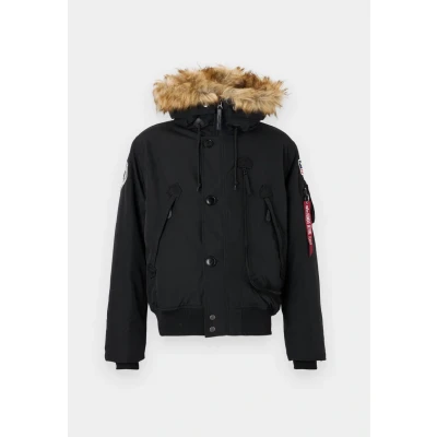 Abbildung von Alpha Industries Winterjacke, Herren, Größe: Medium, Black