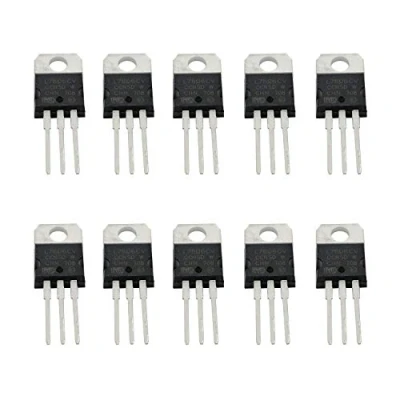 Abbildung von 10PCS L7806CV L7806 1.5A 6V Spannungsregler TO 220 mit drei Klemmen
