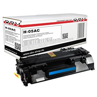 Abbildung von Kompatibel OBV Toner ersetzt HP CE505a 05A 2300 Seiten schwarz