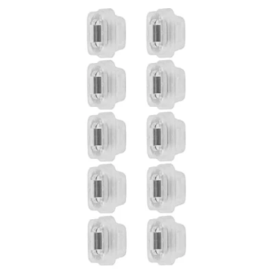 Abbildung von Türverkleidungstüllen, 10 tlg. Kunststoff Autotüreinsatz Verkleidungsstreifen Ösen Clips Card Inlay Türverkleidungsstreifen Formclips für E46 E90 E91 E92 E93
