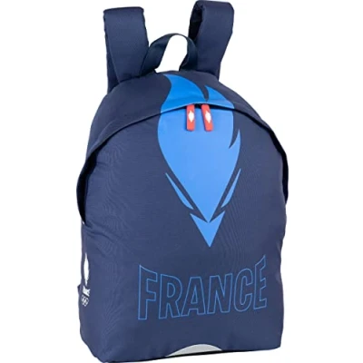 Abbildung von Team de France Rucksack Bold 1 Fächer, 18 Liter, 30 x 41 14 cm, blau, Polyester, 30x41x14, Französische Nationalmannschaft