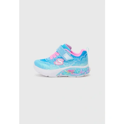 Abbildung von Skechers MY DREAMERS Sneaker, Blink, Klettschuh, Meerjungfraudesign, Größenschablone zum Download
