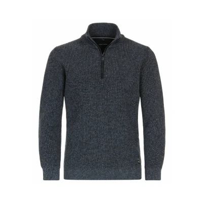 Abbildung von Casamoda Troyer Strickpullover blau, Herren, Größe: Medium, Blau