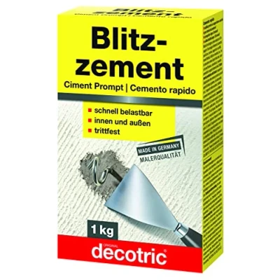 Abbildung von Beton decotric® Decotric Blitzzement grau, 1 kg