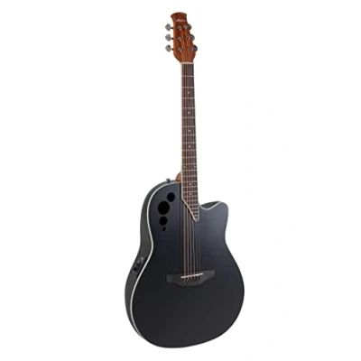 Abbildung von Applause E Akustikgitarre Elite AE44 Mis Cutaway black satin 5S Mid