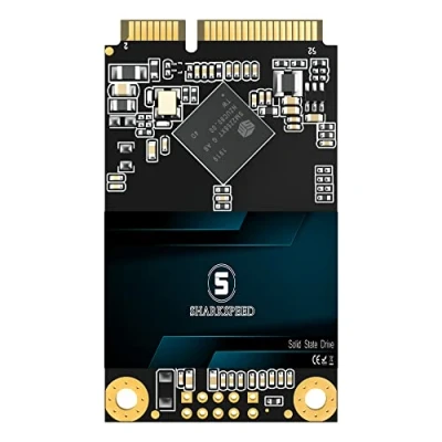 Abbildung von S SHARKSPEED SSD 1TB mSATA Mini SATA 3 (6Gb/s) TLC 3D NAND Festplatte Intern Solid State Drive für Notebooks,Desktop PC (1TB, mSATA)