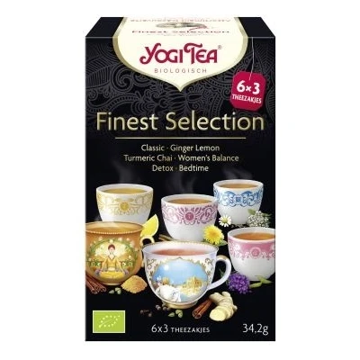 Abbildung von Yogi Tea Bio Kräutertee Auswahl 18 Beutel Ayurvedisch Entgiftend Beruhigend