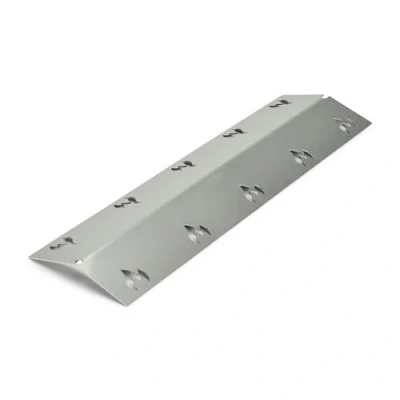 Abbildung von Grillrost.com Das Original Edelstahl Brennerabdeckung 350x105mm extra stark 1,5mm passend für viele Grills