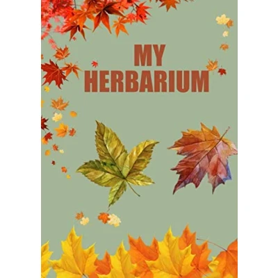 Abbildung von My Herbarium: Notebook to complete sheets and dried flowers Pflanzen Sammeln, Bestimmen, Aufbewahren 110 Seiten Papier Weiß Gepunktete Pflanzenbestimmung
