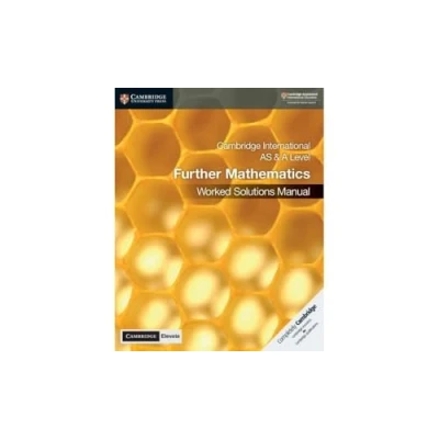 Abbildung von Cambridge International As &amp; a Level Further Mathematics Worked Solutions Manual + Elevate Edition