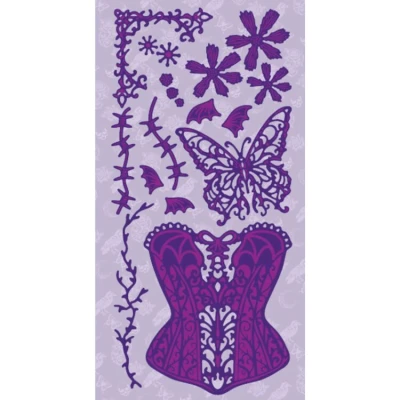 Abbildung von Dawn Bibby Gothic Romance Die Ornate Basque (DB1078)