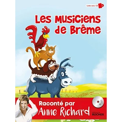 Abbildung von Les musiciens de Brême: Livre avec CD