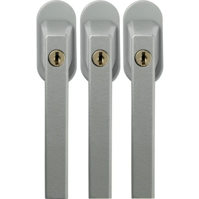 Abbildung von ABUS Fenstergriff FG110 abschließbarer 3er Set in verschiedenen Farben