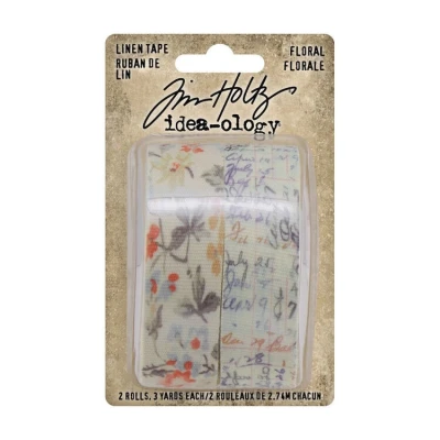 Abbildung von Idea ology Tim Holtz Linen Tape Floral (TH94139)
