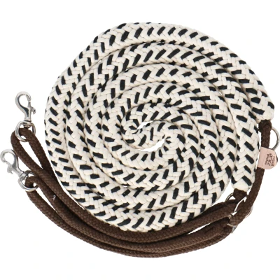 Abbildung von F.R.A. Longierhilfe Peli Natural/Black/Braun Warmblut