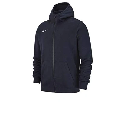 Abbildung von Nike Kinder Y Hoodie Fz Flc Tm Club19 Kapuzenjacke , Blau (obsidian/obsidian/white/(white) L