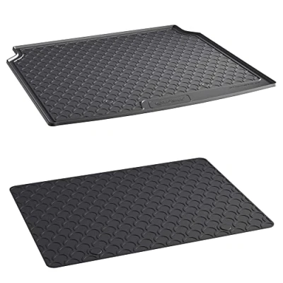 Abbildung von AROBA GL1659DB SET Design Kofferraumwanne &amp; Zusatzmatte Doggy Mat kompatibel mit Peugeot 508 SW Kombi ab BJ. 06.2019&gt; passgenau