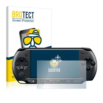 Abbildung von BROTECT Entspiegelungs Schutzfolie für Sony PSP 2000 (2 Stück) Matte Displayschutz Folie, Anti Reflex, Fingerprint