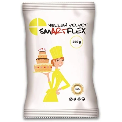 Abbildung von SmartFlex Fondant Yellow Velvet, 250 g