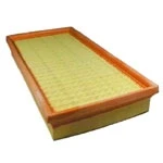 Abbildung von ALCO FILTER MD 9632 Luftfilter 50,0 151,0 282,0 Filtereinsatz RENAULT: CLIO 2, Kangoo I, I Rapid, DACIA: Solenza