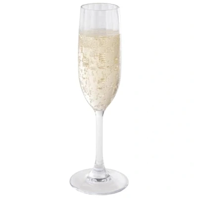 Abbildung von APS 10540 Sektglas aus Tritan Kunststoff in transparent, Ø 5 cm, Höhe 23 190 ml