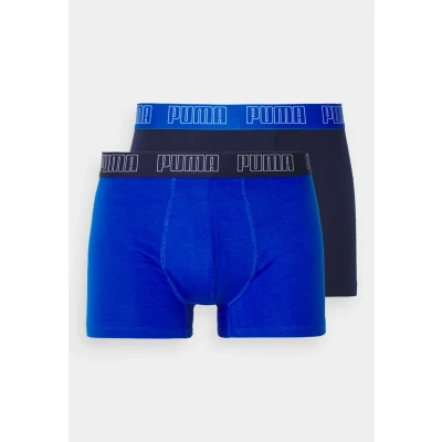 Abbildung von Puma MEN Everyday Trunk 2 PACK Panties, Herren, Größe: Small, True blue