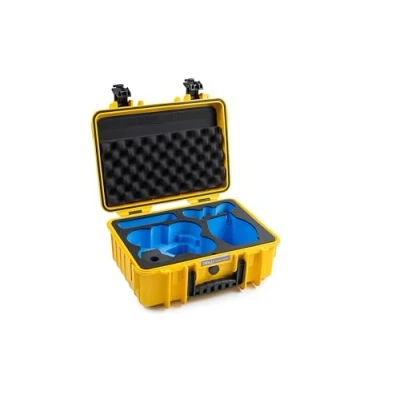 Abbildung von B&amp;W International Transportkoffer Outdoor PP.166.Avata2 für Drohne DJI Avata 2 Fly More Combo Typ 4000 gelb wasserdicht nach IP67 Zertifizierung, staubdicht, bruchsicher und unverwüstlich