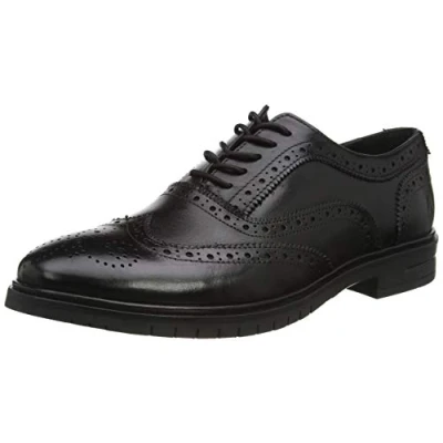 Abbildung von Hush Puppies Herren Santiago Oxford, Schwarz, 42 EU
