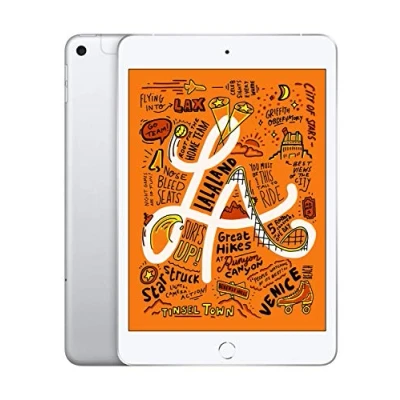 Abbildung von 2019 Apple iPad Mini (7,9 zoll, Wi Fi + Zellular, 64GB) Silber (Generalüberholt)