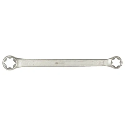 Abbildung von KS TOOLS 911.0376 Doppel Ringschlüssel E20 x E24 Chrom Vanadium Stahl