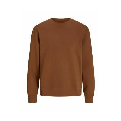 Abbildung von Jack &amp; Jones Jjestar CREW NECK Sweatshirt, Herren, Größe: XS, Mocha bisque