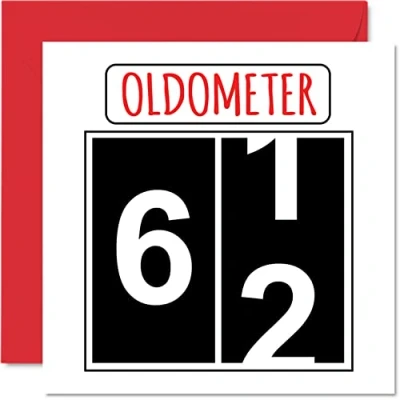 Abbildung von Stuff4 Lustige Karten zum 62. Geburtstag für Männer und Frauen Oldometer Glückwunschkarte Vater, Mutter, Opa, Kindermädchen, Oma, 145mm Grußkarten, Karte