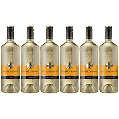 Abbildung von HXM Weißwein, Muller Thurgau Qualitätswein Rheinhessen (6 x 1 l)