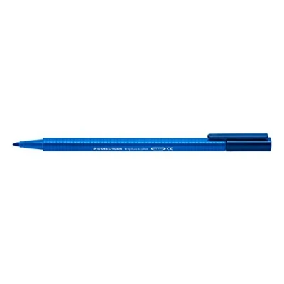 Abbildung von Staedtler 323 3 Fasermaler triplus color, dreieckig, blau