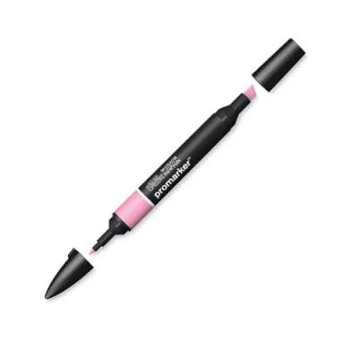 Abbildung von Winsor &amp; Newton &quot; ProMarker 0203168 Professioneller Layoutmarker 2 Spitzen, fein breit für Zeichnungen, Design Layouts Rosenrosa